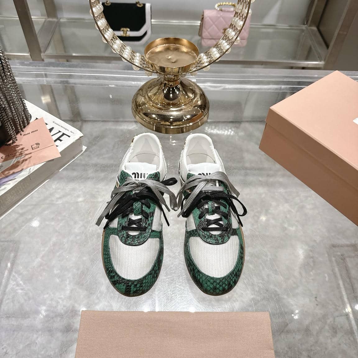 Miu Miu German training shoes1-1